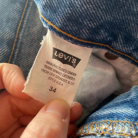 Vintage Levis Jeans Red Tab Highwaisted Bootcut Stone Wash - Picture 4 of 4